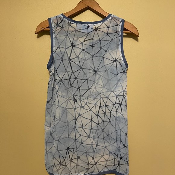Simply Vera Vera Wang tank top in blue size small - Picture 10 of 10